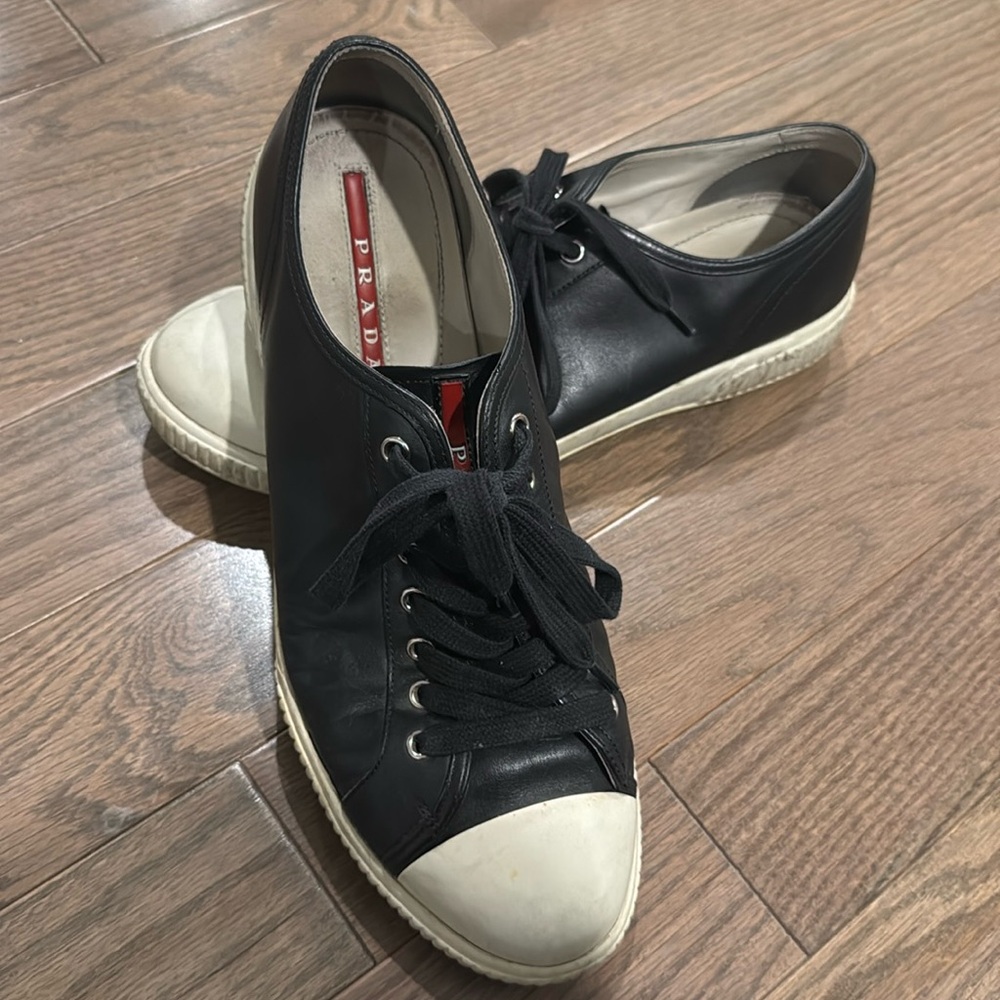 Prada Men’s Vintage Euro size 9 Converse style Sneakers